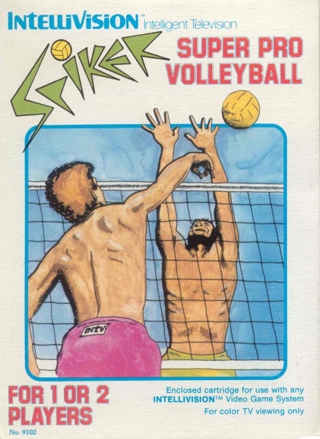 Spiker! Super Pro Volleyball (Intellivision) (Online Order Only)