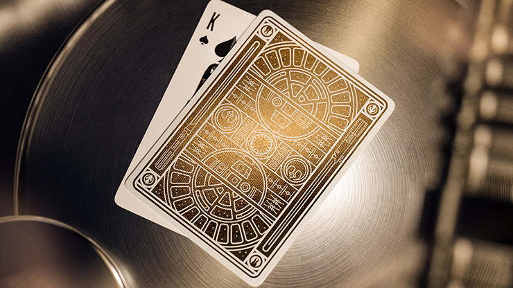 Star Wars Gold Edition Playing Cards by theory11 (ONLINE ORDER ONLY)