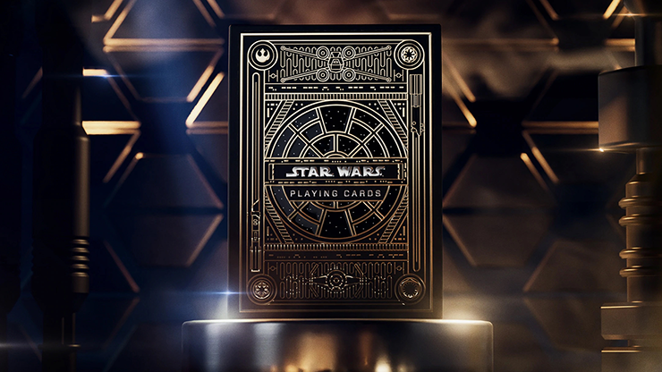 Star Wars Gold Edition Playing Cards by theory11 (ONLINE ORDER ONLY)