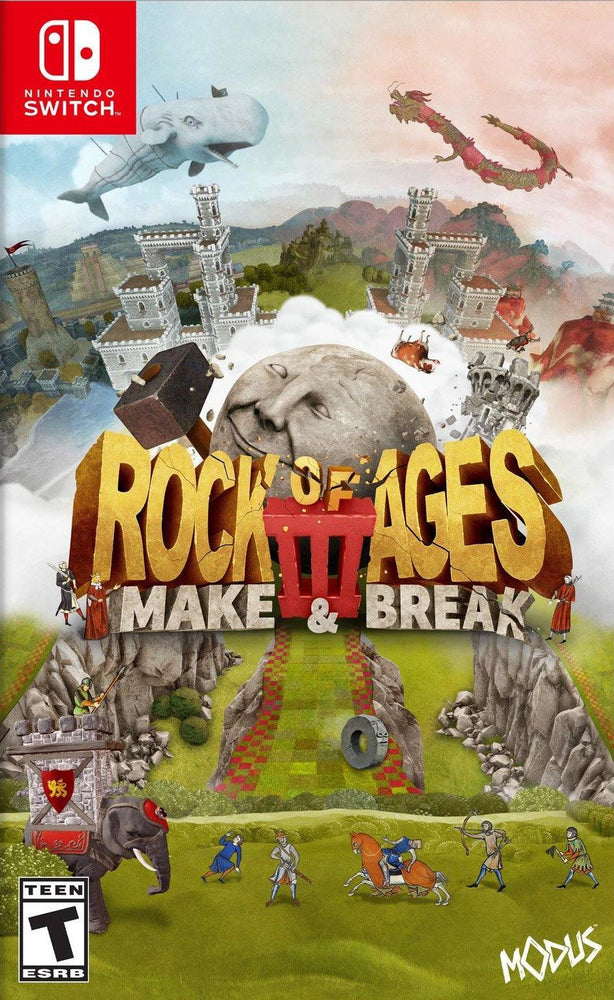 Rock of Ages 3: Make & Break (Nintendo Switch) (ONLINE ORDER ONLY)