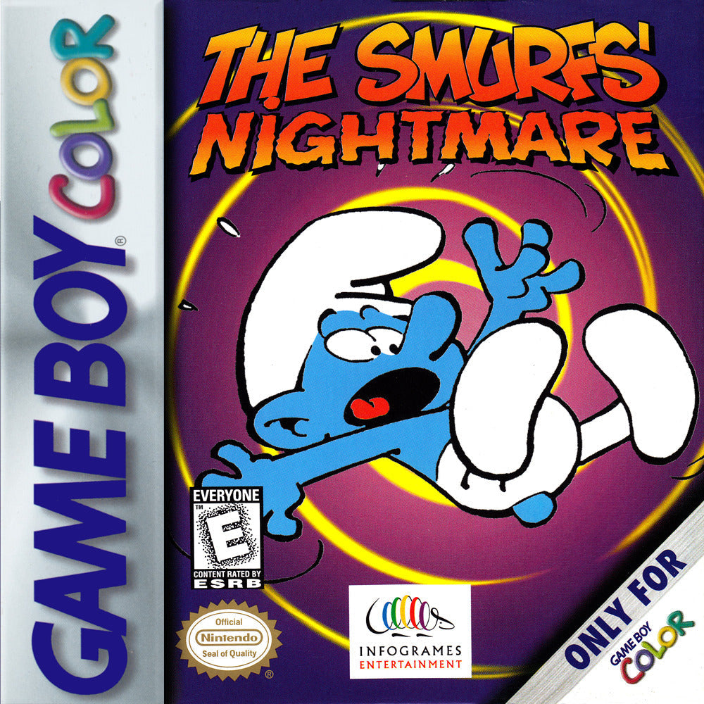 The Smurfs' Nightmare (Gameboy Color) (ONLINE ORDER ONLY)