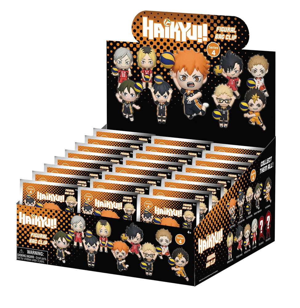 Haikyuu!! 3D Foam Bag Clip, Series 4 Blind Bag (ONLINE ORDER ONLY)