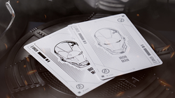 Iron Man MK1 Playing Cards by Card Mafia (ONLINE ORDER ONLY)
