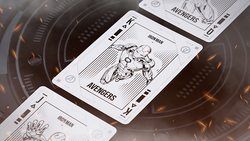 Iron Man MK1 Playing Cards by Card Mafia (ONLINE ORDER ONLY)