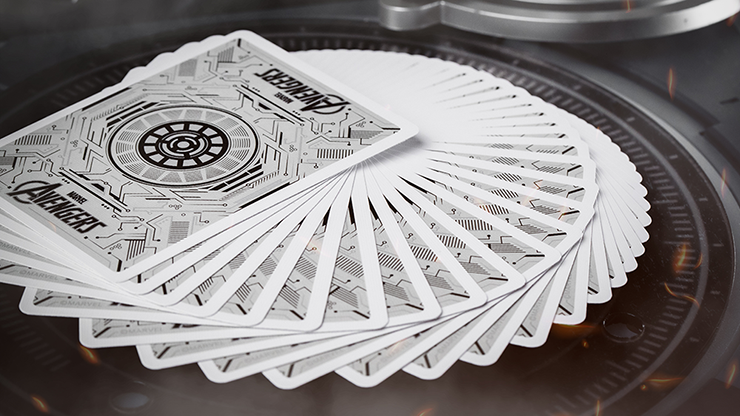 Iron Man MK1 Playing Cards by Card Mafia (ONLINE ORDER ONLY)