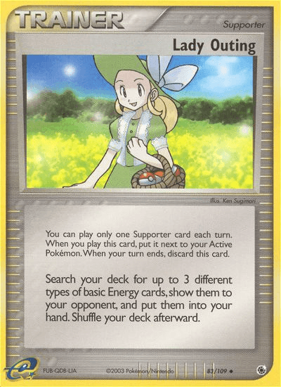 Lady Outing (83/109) [EX: Ruby & Sapphire] (Online Only)