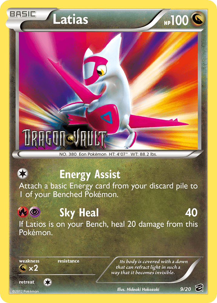 Latias (9/20) [Black & White: Dragon Vault] (Online Only)