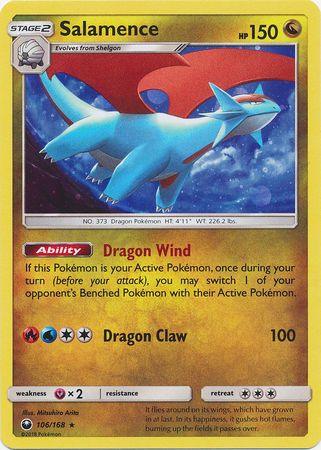 Salamence (106/168) (Cosmos Holo) [Sun & Moon: Celestial Storm] (Online Only)