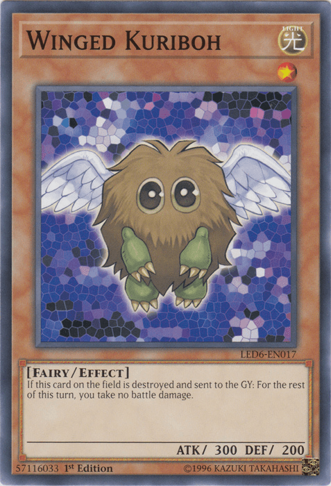Winged Kuriboh [LED6-EN017] Common (ONLINE ORDER ONLY)