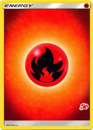 Fire Energy (Charizard Stamp #9) [Battle Academy 2020] (Online Only)