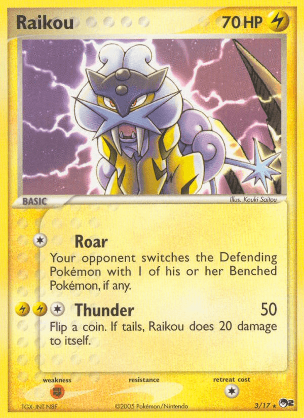 Raikou (3/17) [POP Series 2] (Online Only)