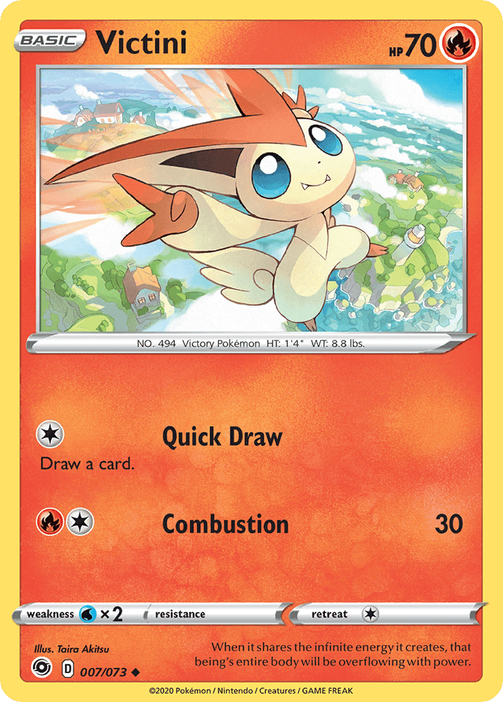 Victini (007/073) [Sword & Shield: Champion's Path] (Online Only)