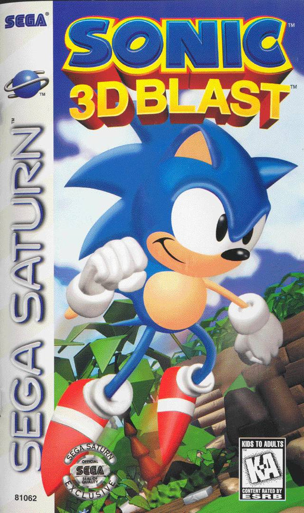Sonic 3D Blast (Sega Saturn) (ONLINE ORDER ONLY)
