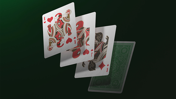 Avengers: Green Edition Playing Cards by theory11 (ONLINE ORDER ONLY)