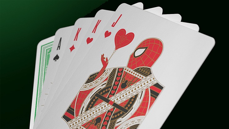 Avengers: Green Edition Playing Cards by theory11 (ONLINE ORDER ONLY)