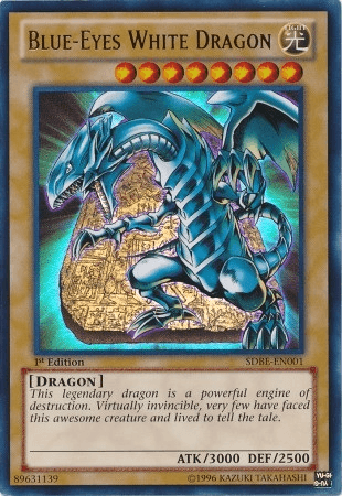 Blue-Eyes White Dragon [SDBE-EN001] Ultra Rare (ONLINE ORDER ONLY)
