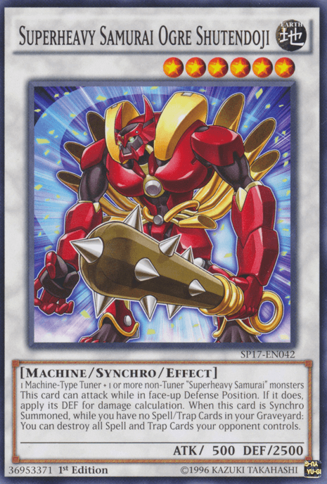 Superheavy Samurai Ogre Shutendoji [SP17-EN042] Common (ONLINE ORDER ONLY)