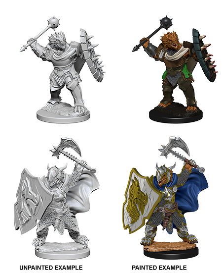 D&D: Nolzur's Marvelous Miniatures - Dragonborn Male Paladin (ONLINE ORDER ONLY)