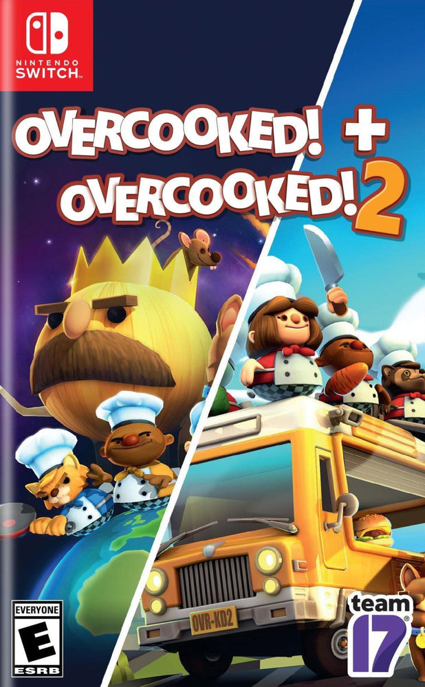 Overcooked! + Overcooked! 2 (Nintendo Switch) (ONLINE ORDER ONLY)