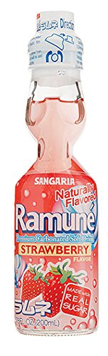 Ramune Strawberry Flavor (1 Bottle) (ONLINE ORDER ONLY)