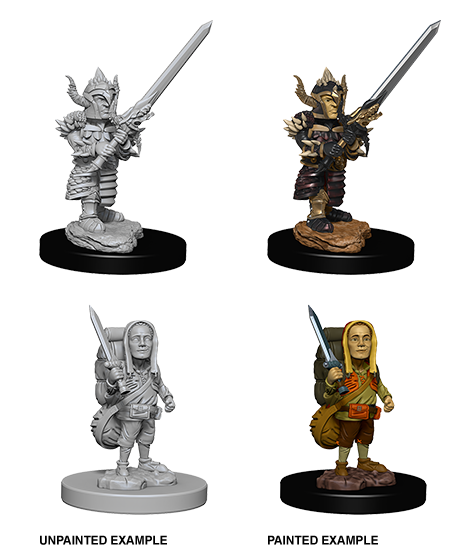 D&D: Nolzur's Marvelous Miniatures - Halfling Male Fighter (ONLINE ORDER ONLY)