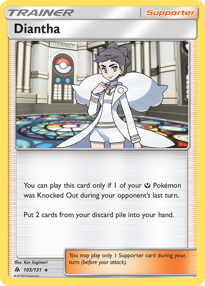 Diantha (105/131) [Sun & Moon: Forbidden Light] (Online Only)