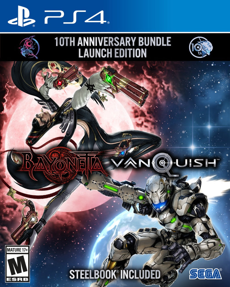 Bayonetta & Vanquish (Steelbook Edition) (Playstation 4) (Online Order Only)