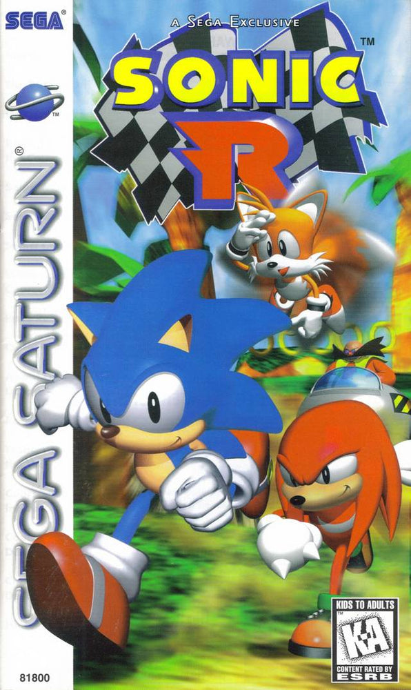Sonic R (Sega Saturn) (ONLINE ORDER ONLY)