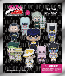 Jojo’s Bizarre Adventure 3D Foam Bag Clip, Series 3 Blind Bag (ONLINE ORDER ONLY)