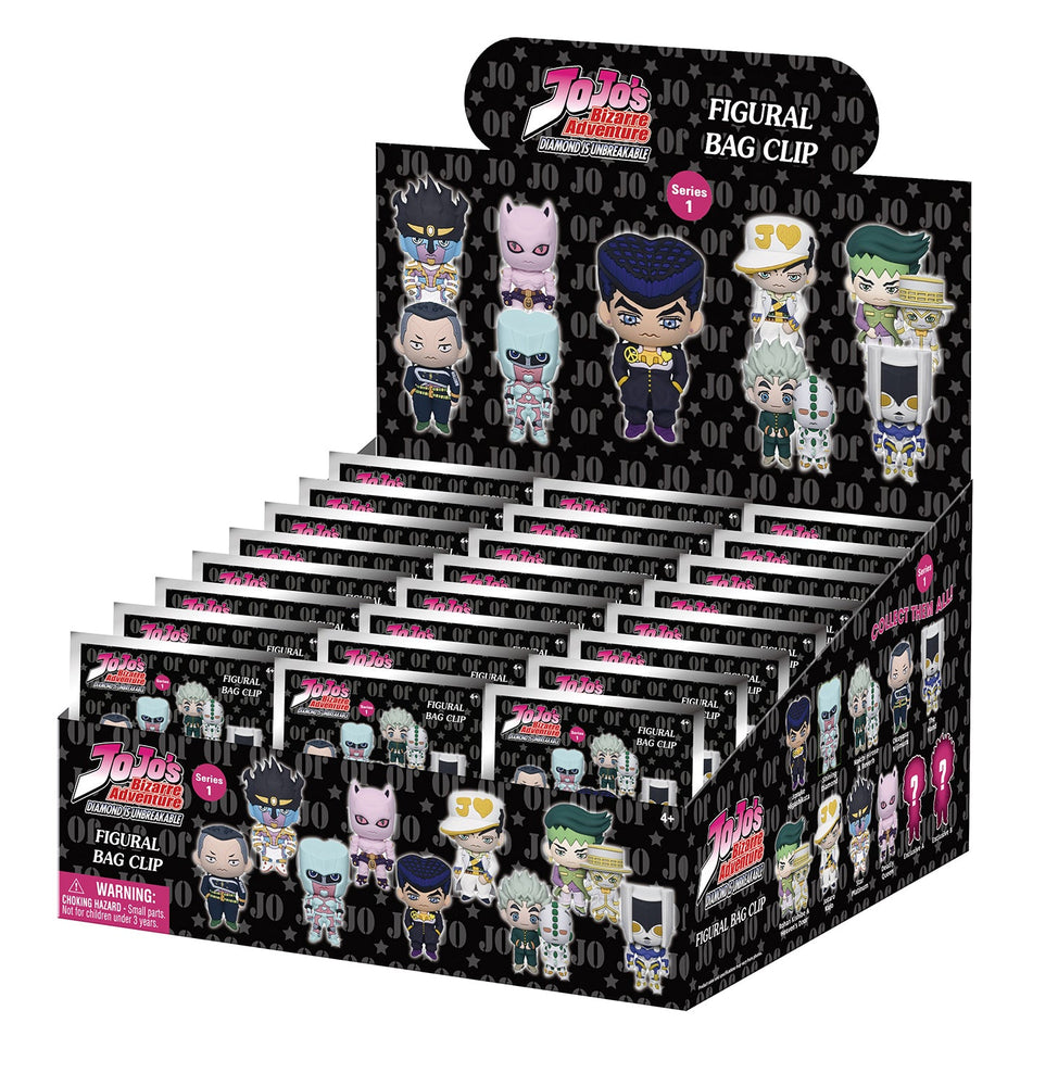 Jojo’s Bizarre Adventure 3D Foam Bag Clip, Series 3 Blind Bag (ONLINE ORDER ONLY)