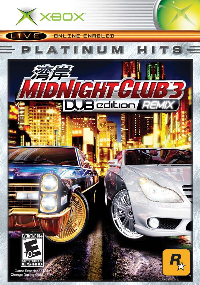 Midnight Club 3 DUB Edition Remix (Platinum Hits) (Xbox) (ONLINE ORDER ONLY)