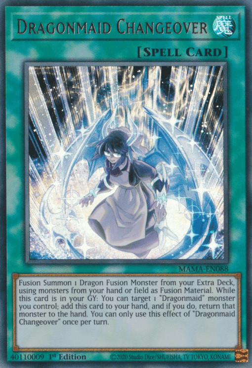 Dragonmaid Changeover [MAMA-EN088] Ultra Rare (ONLINE ORDER ONLY)