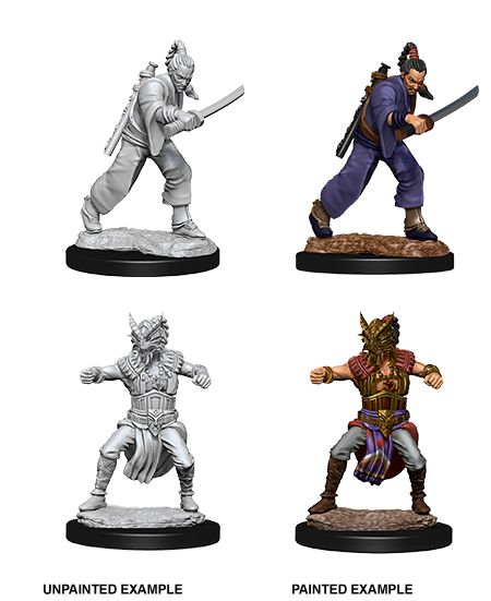 D&D: Nolzur's Marvelous Miniatures - Human Male Monk (ONLINE ORDER ONLY)