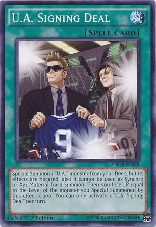 U.A. Signing Deal [CROS-EN088] Common (ONLINE ORDER ONLY)