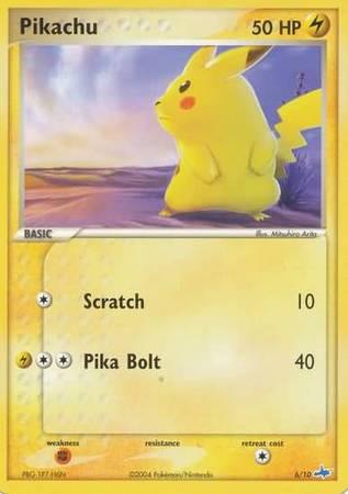 Pikachu (6/10) [EX: Trainer Kit - Latios] (Online Only)