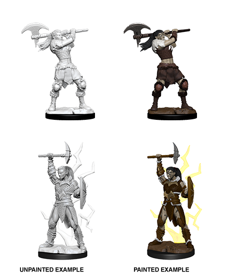 D&D: Nolzur's Marvelous Miniatures - Goliath Female Barbarian (ONLINE ORDER ONLY)