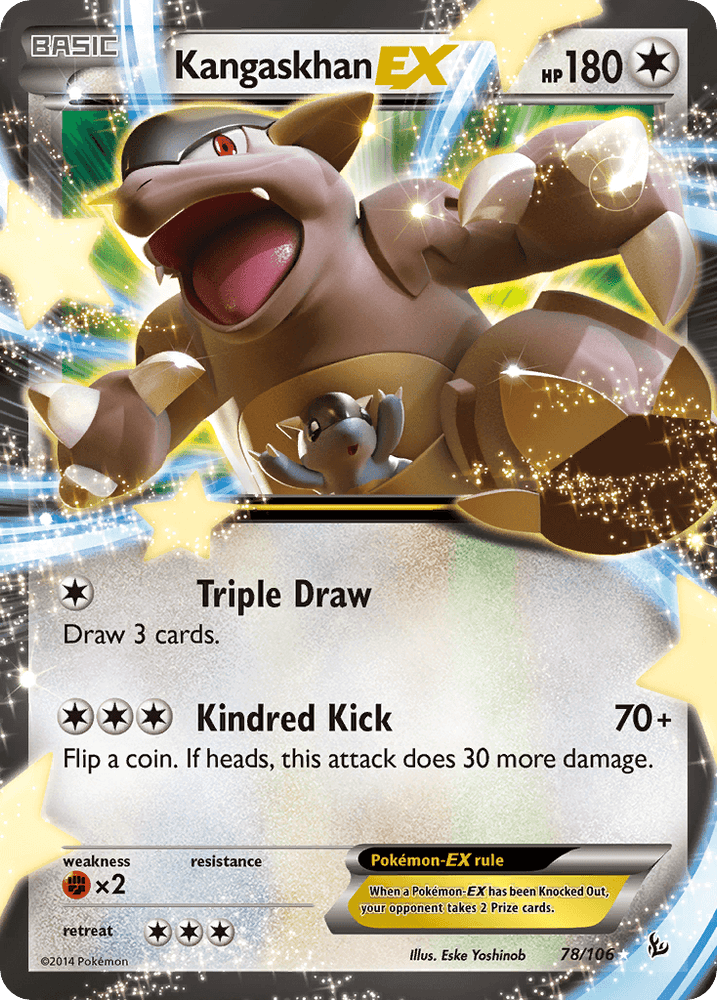 Kangaskhan EX (78/106) [XY: Flashfire] (Online Only)