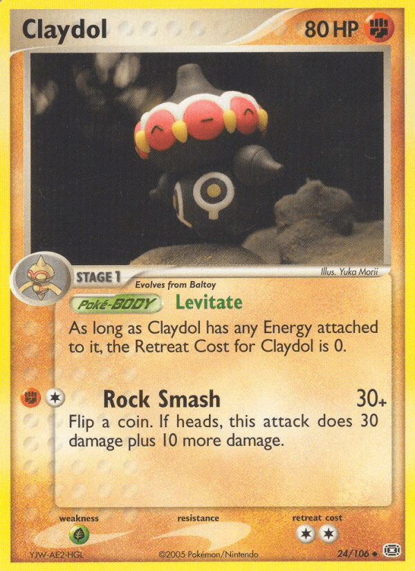 Claydol (24/106) [EX: Emerald] (Online Only)