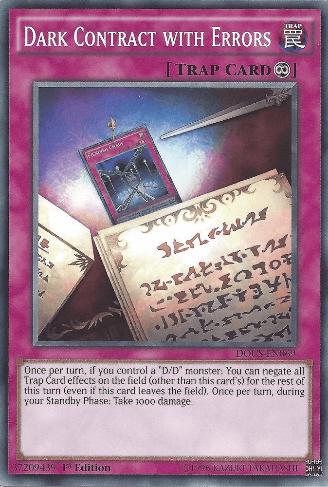 Dark Contract with Errors [DOCS-EN069] Common (ONLINE ORDER ONLY)
