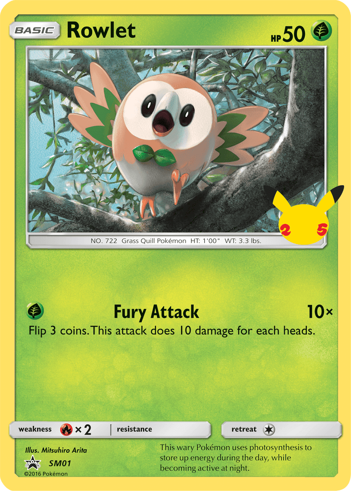 Rowlet (SM01) [First Partner Pack] (Online Only)
