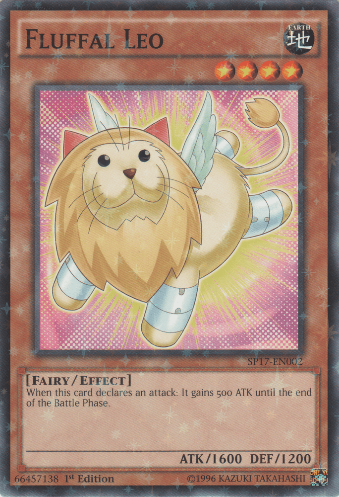 Fluffal Leo [SP17-EN002] Starfoil Rare (ONLINE ORDER ONLY)