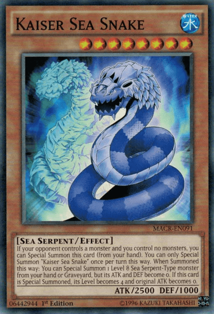 Kaiser Sea Snake [MACR-EN091] Common (ONLINE ORDER ONLY)