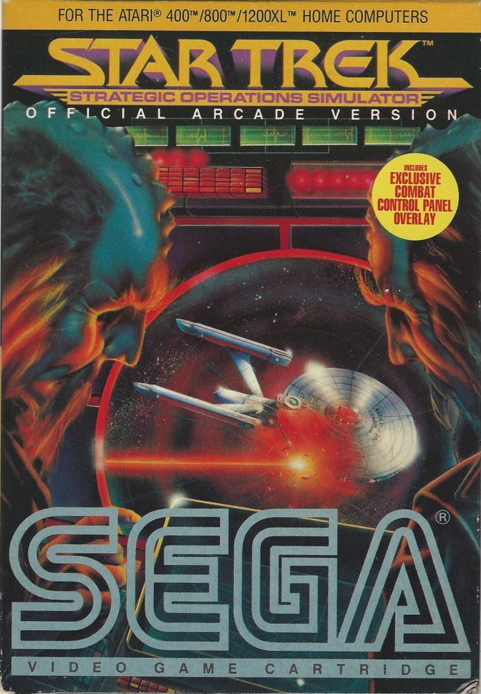 Star Trek: Strategic Operations Simulator (Atari 400/800) (Online Order Only)