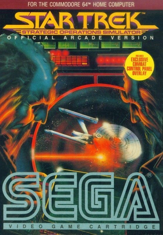 Star Trek: Strategic Operations Simulator (Commodore 64) (ONLINE ORDER ONLY)