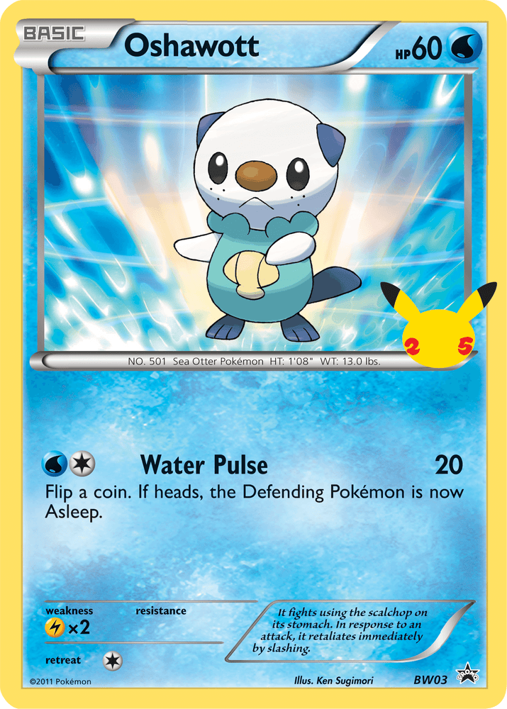 Oshawott (BW03) [First Partner Pack] (Online Only)