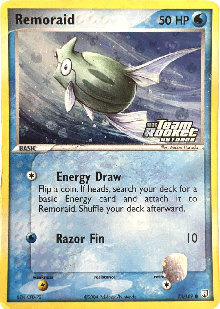 Remoraid (73/109) (Stamped) [EX: Team Rocket Returns] (Online Only)