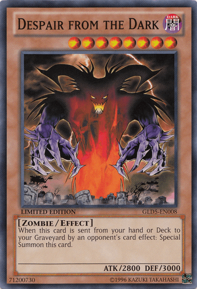 Despair from the Dark [GLD5-EN008] Common (ONLINE ORDER ONLY)