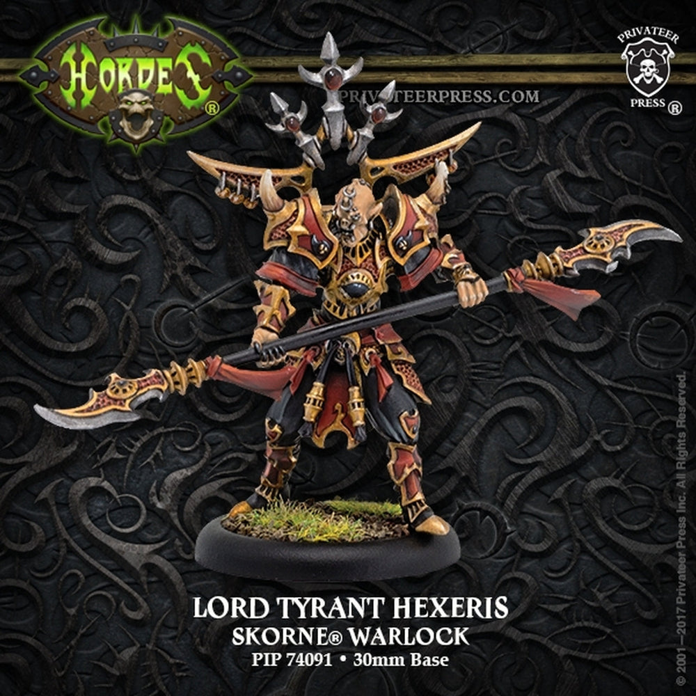 Hordes: Skorne Lord Tyrant Hexeris (ONLINE ORDER ONLY)