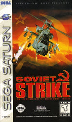Soviet Strike w/ Mission Stick Controller (Sega Saturn) (ONLINE ORDER ONLY)