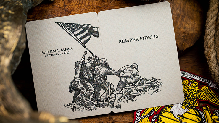 Marines Playing Cards by Kings Wild Project (ONLINE ORDER ONLY)